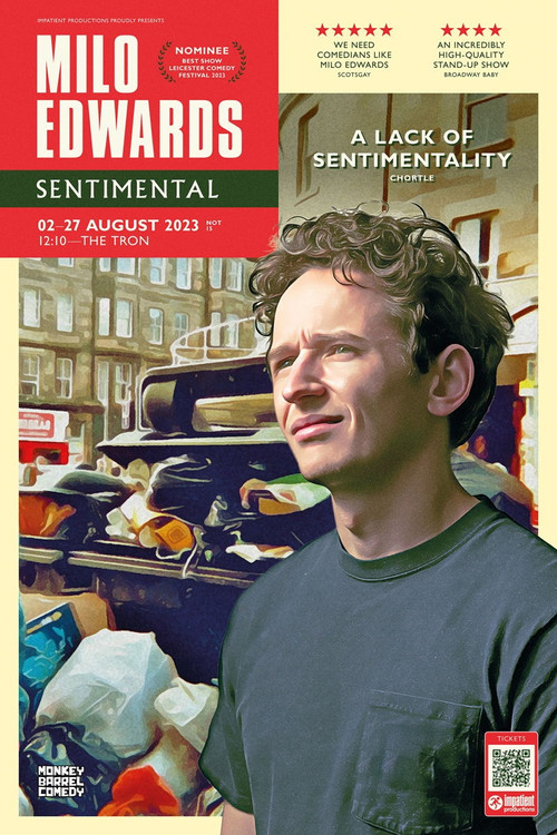 Milo Edwards: Sentimental poster