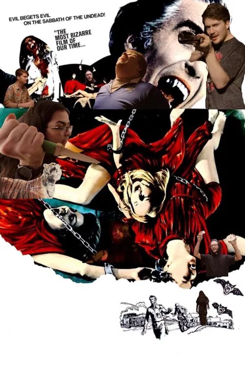 Van Helsing vs The Vampires From College poster