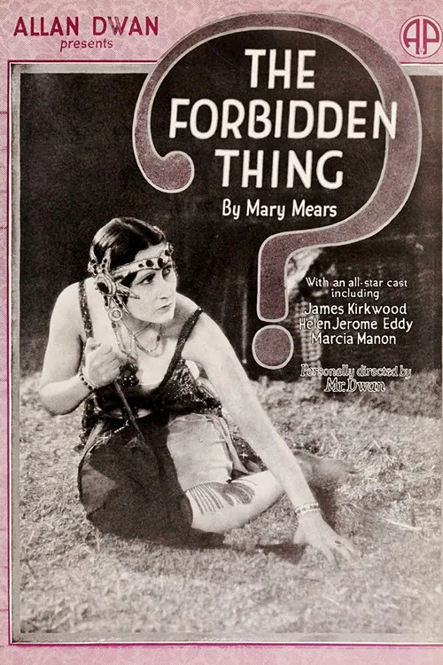 The Forbidden Thing poster