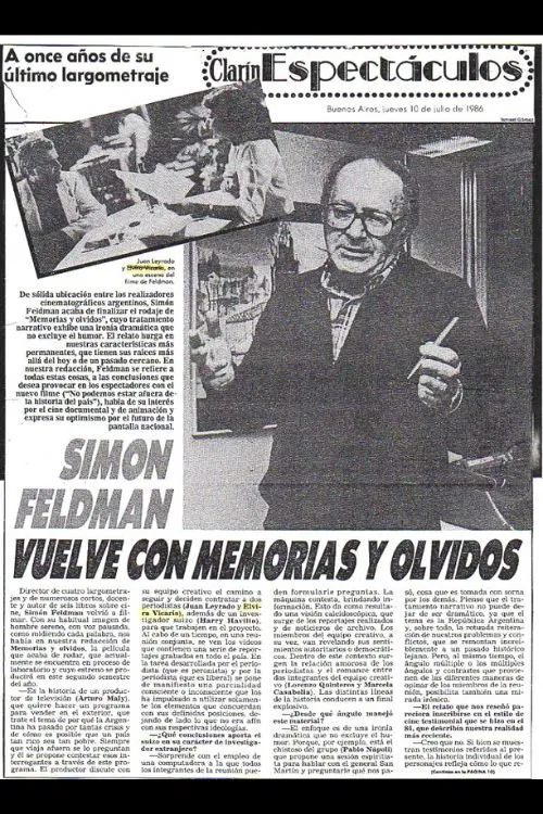 Memorias y olvidos poster