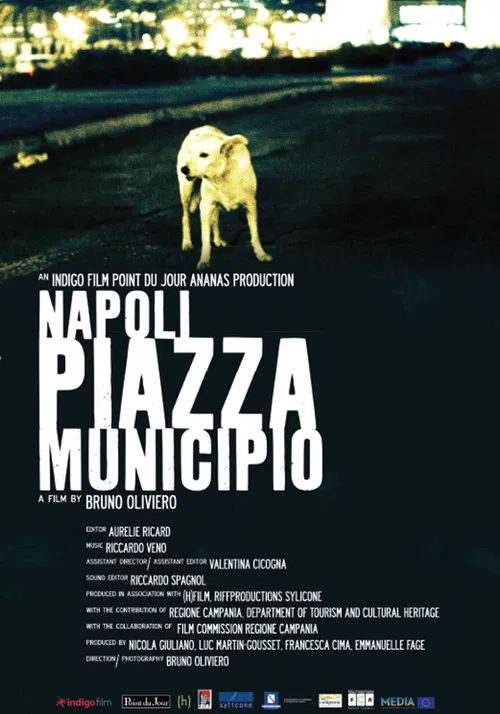 Napoli Piazza Municipio poster
