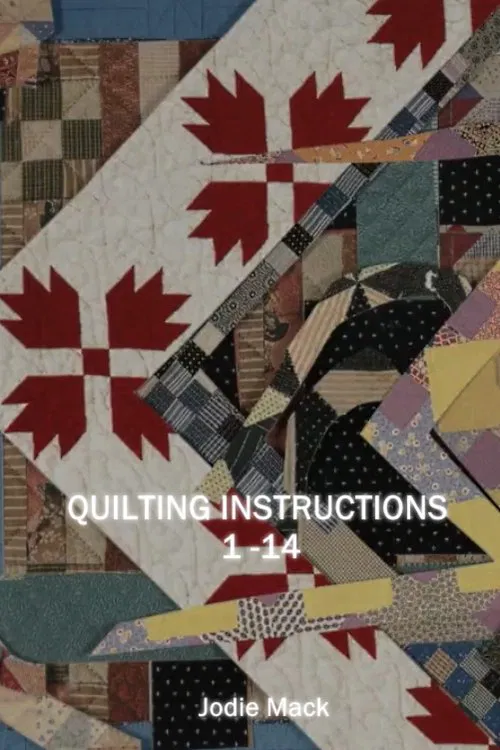 Quilting Instructions: Front/Back poster