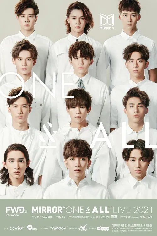MIRROR "ONE & ALL" LIVE 2021 poster
