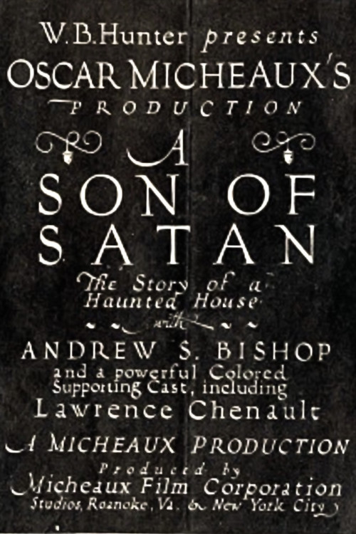 A Son of Satan poster
