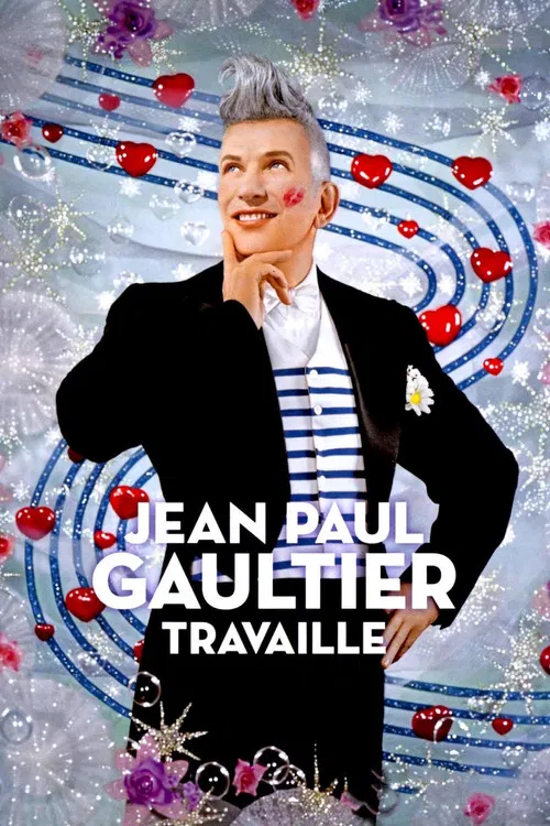 Jean-Paul Gaultier travaille poster