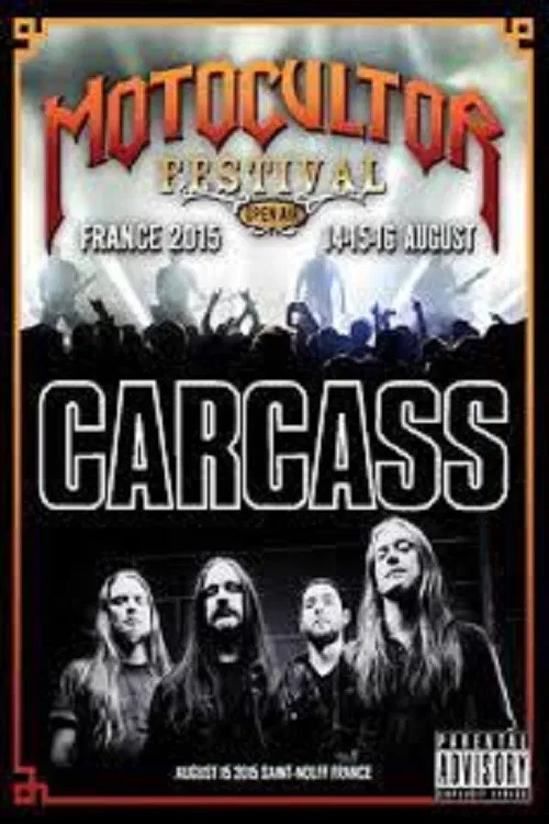 Carcass: Motocultor Festival poster