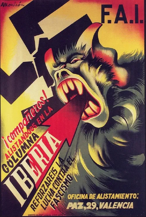 Manuel Monleón, un grito pegado en la pared poster