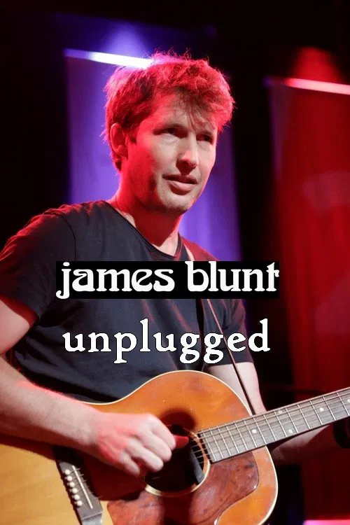 James Blunt unplugged poster