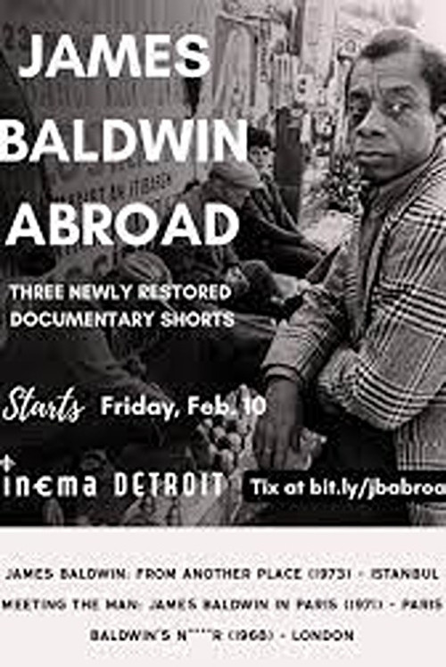 James Baldwin Abroad poster