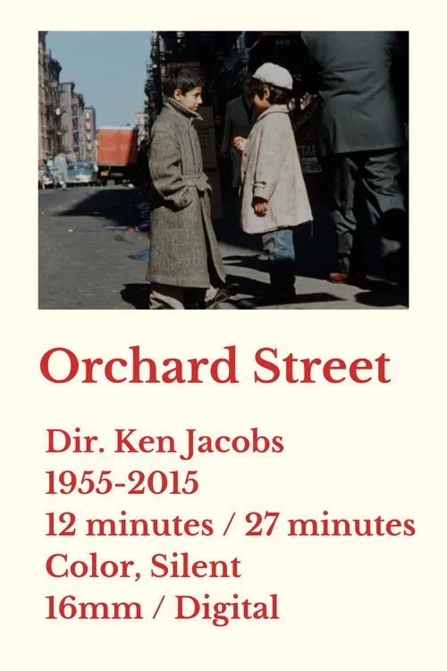 Orchard Street poster
