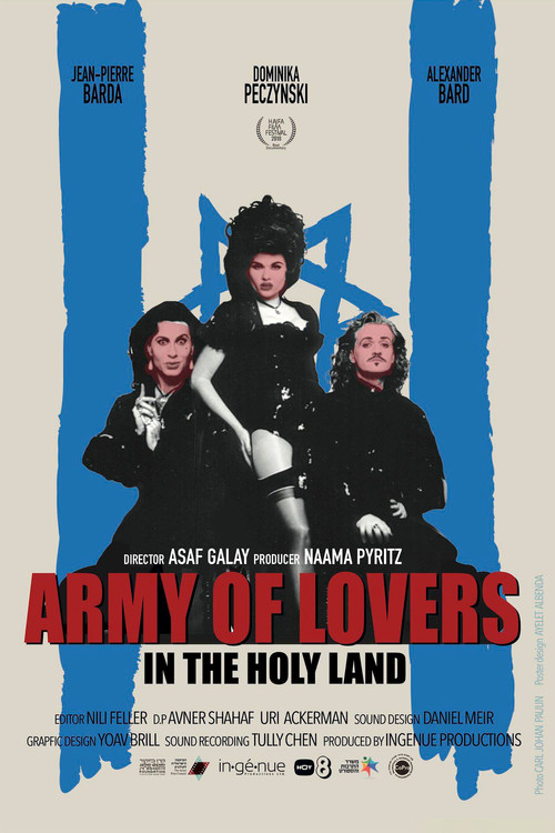Army of Lovers in the Holy Land poster