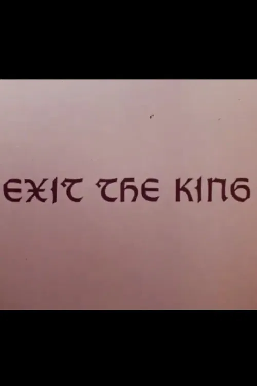 Exit the King poster
