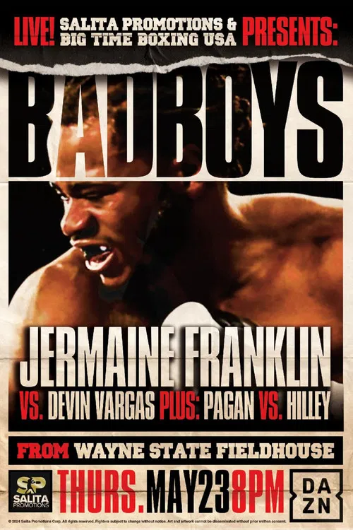 Jermaine Franklin vs. Devin Vargas poster