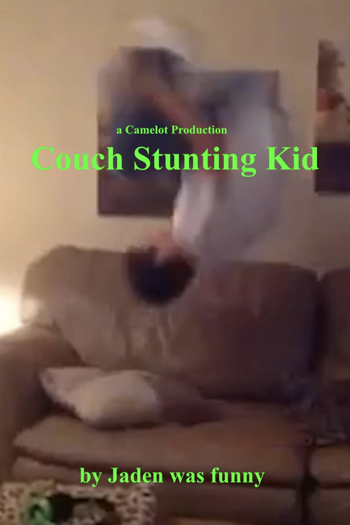 Couch Stunting Kid poster