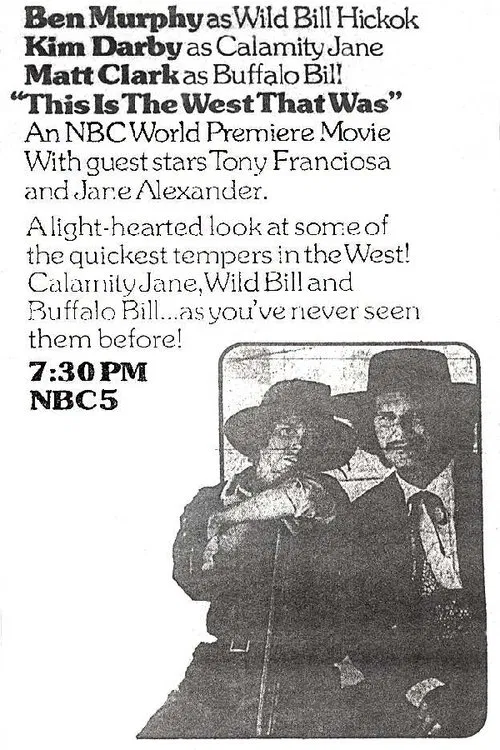 This Is the West That Was poster