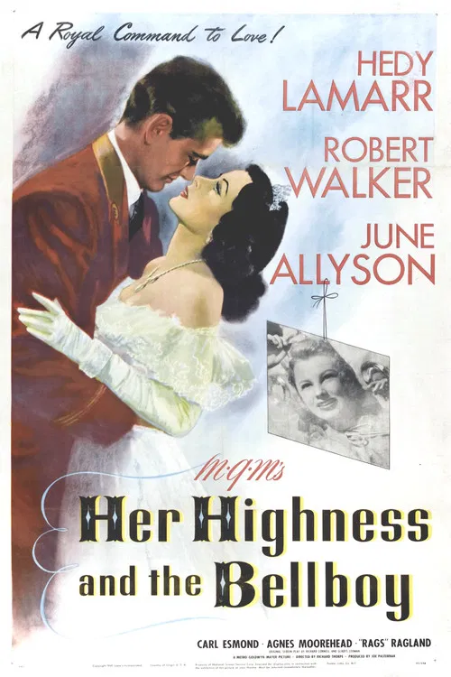 Her Highness and the Bellboy poster