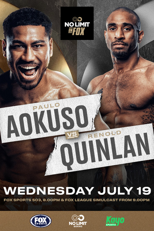 Paulo Aokuso vs. Renold Quinlan poster