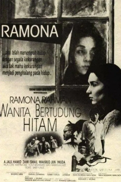 Wanita Bertudung Hitam poster