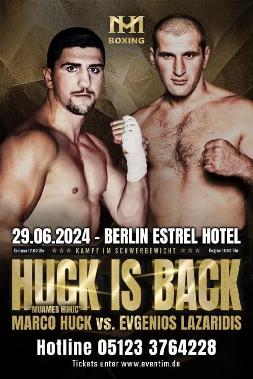 Marco Huck vs. Evgenios Lazaridis poster