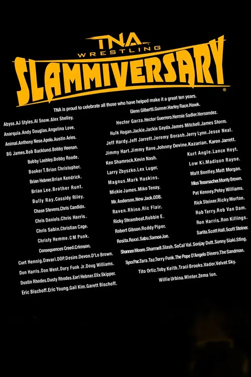 TNA Slammiversary 2012 poster