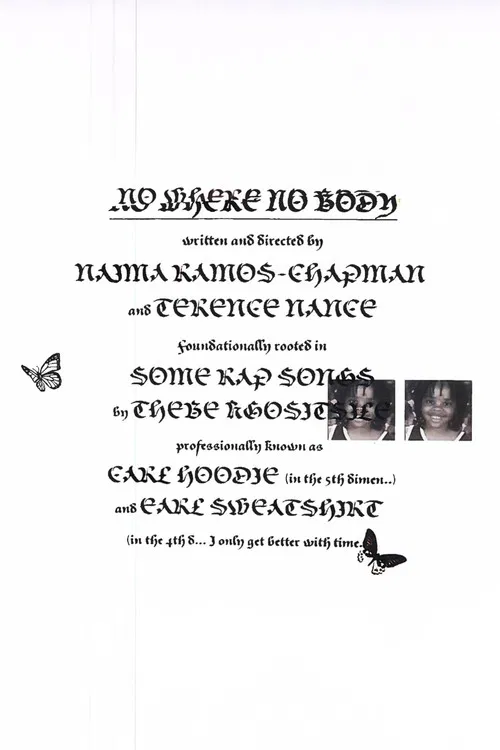 Earl Sweatshirt: Nowhere, Nobody poster