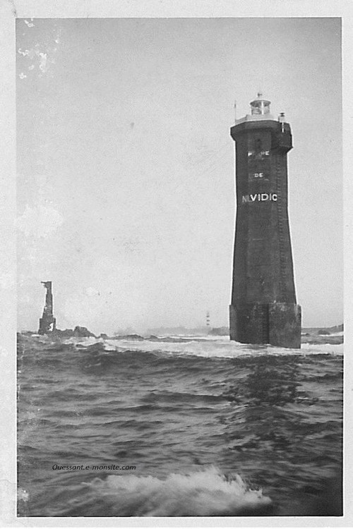 There was oil in Ouessant island poster