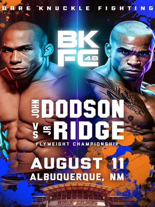 BKFC 48: Dodson vs. Ridge poster