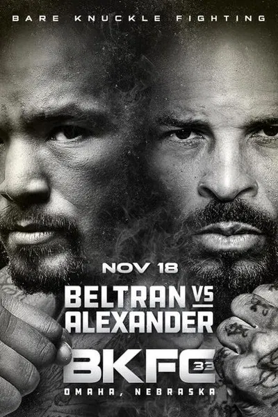 BKFC 33: Beltran vs Alexander poster
