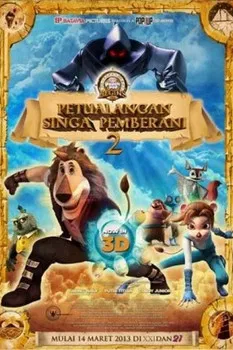 Petualangan Singa Pemberani 2 poster