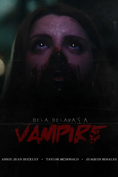 Bela Belara's A Vampire poster