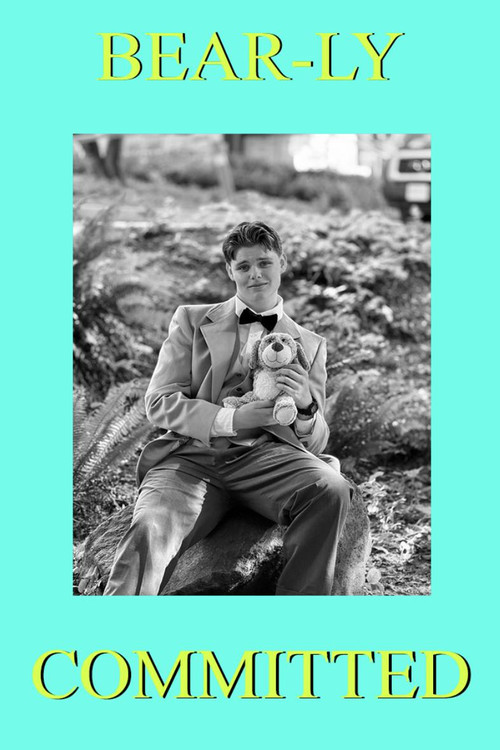 BEAR-LY COMMITTED poster