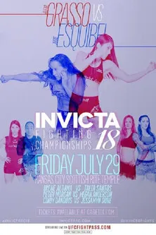 Invicta FC 18: Grasso vs. Esquibel poster