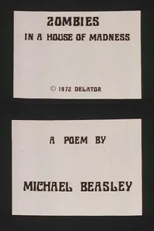 Zombies in a House of Madness poster