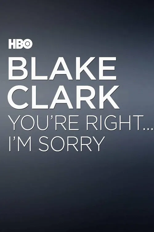 You're Right... I'm Sorry poster