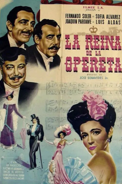 La reina de la opereta poster