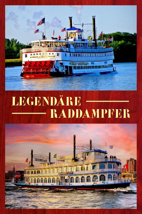 Legendäre Raddampfer poster