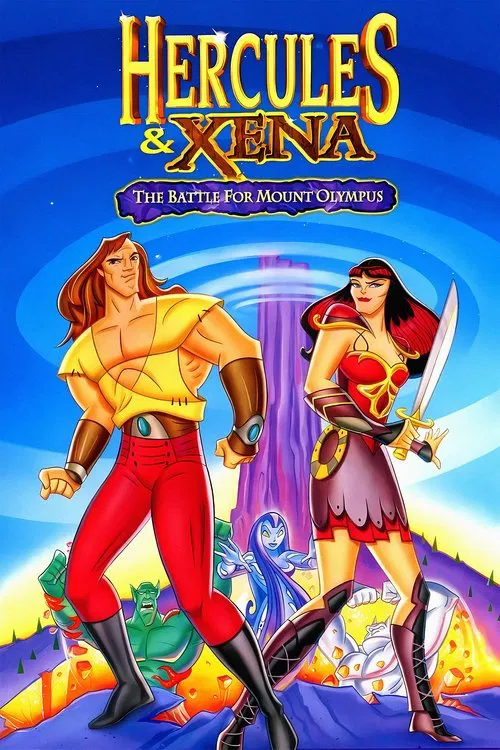 Hercules and Xena - The Animated Movie: The Battle for Mount Olympus poster