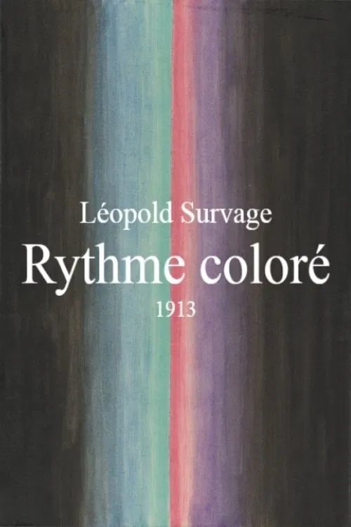 Colored Rhythm: Study for the Film poster