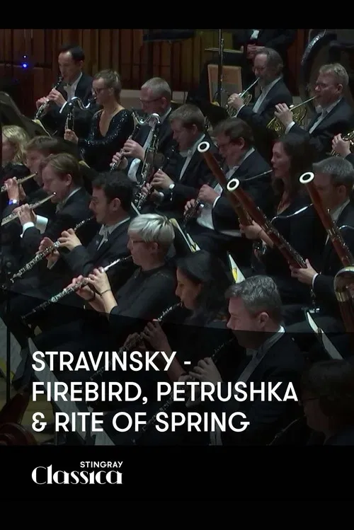 Stravinsky Ballets poster