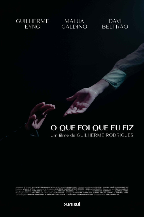 What did I do poster