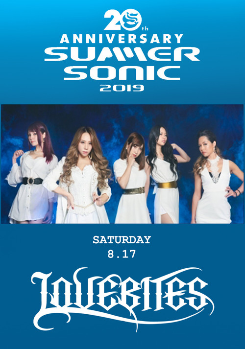 LOVEBITES - Live At Summer Sonic 2019 poster