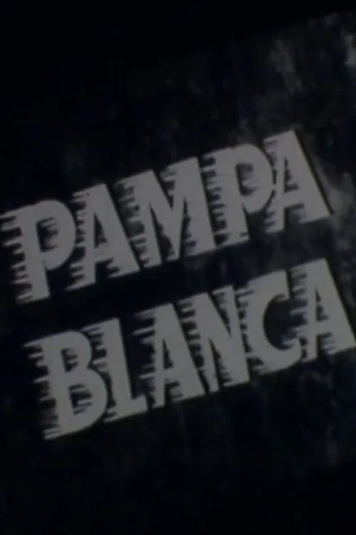 Pampa blanca poster