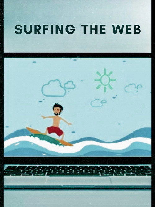 Surfing the Web poster