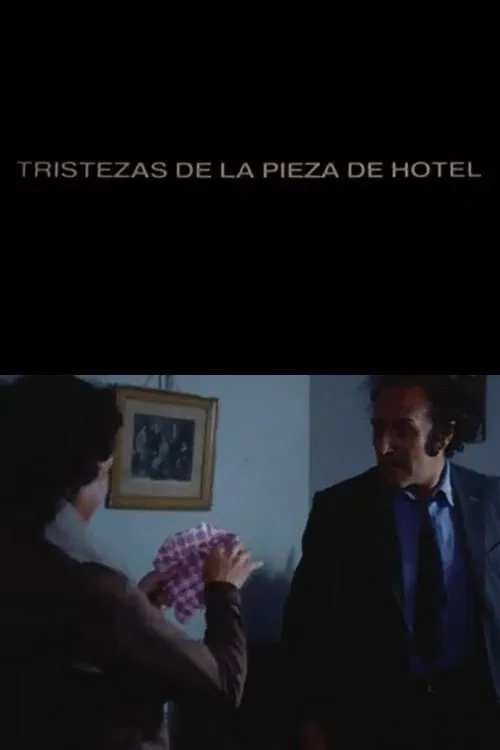 Tristezas de la pieza de hotel poster