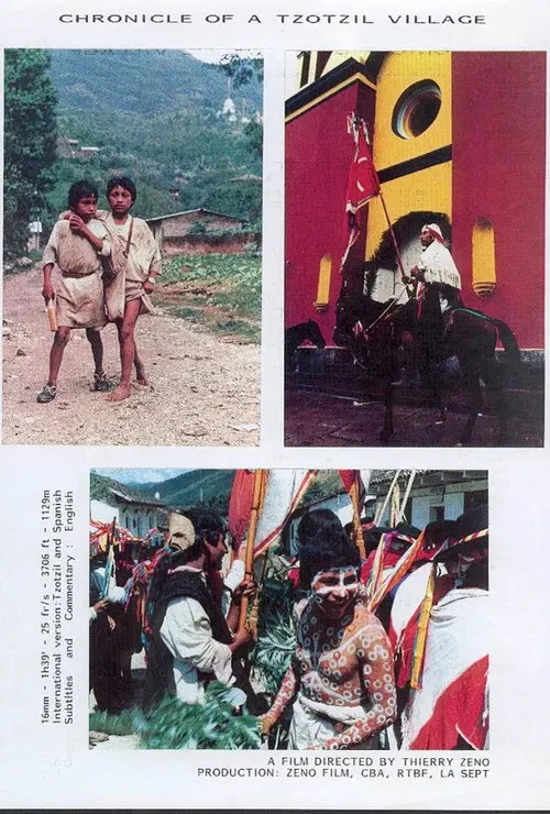 Chroniques d'un village tzotzil poster