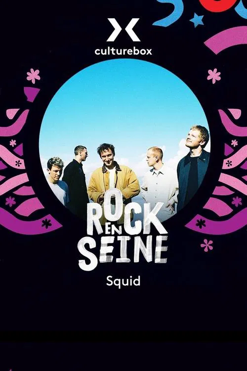 Squid - Rock en Seine 2022 poster