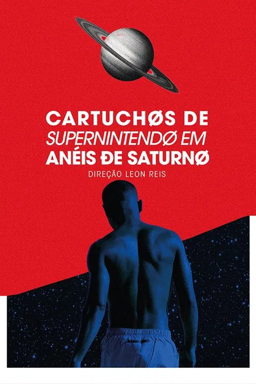 Cartuchos de Super Nintendo em Anéis de Saturno poster