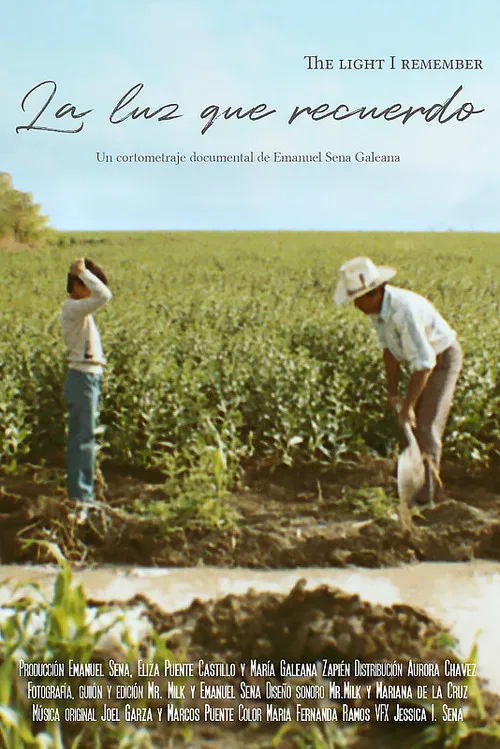 La luz que recuerdo poster