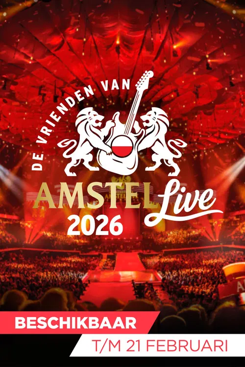De Vrienden van Amstel LIVE 2026 poster