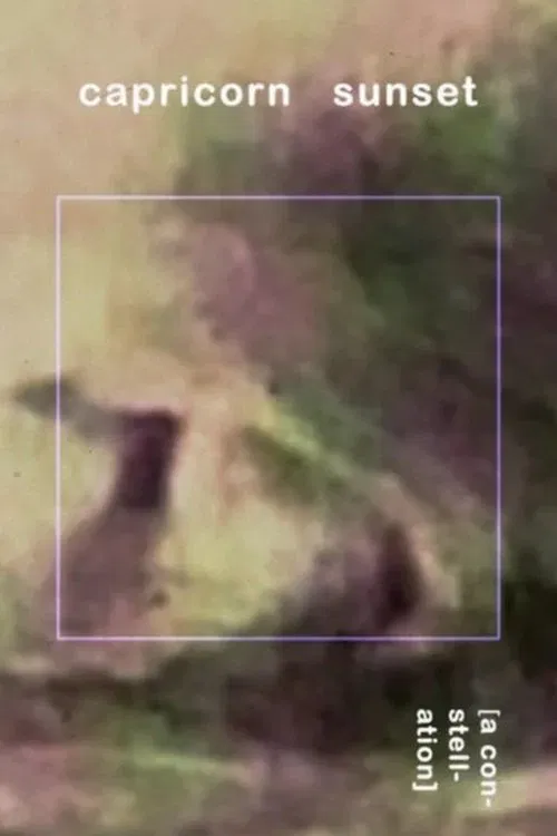 capricorn sunset [a constellation] poster